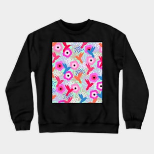 Hummingbirds in summer Crewneck Sweatshirt